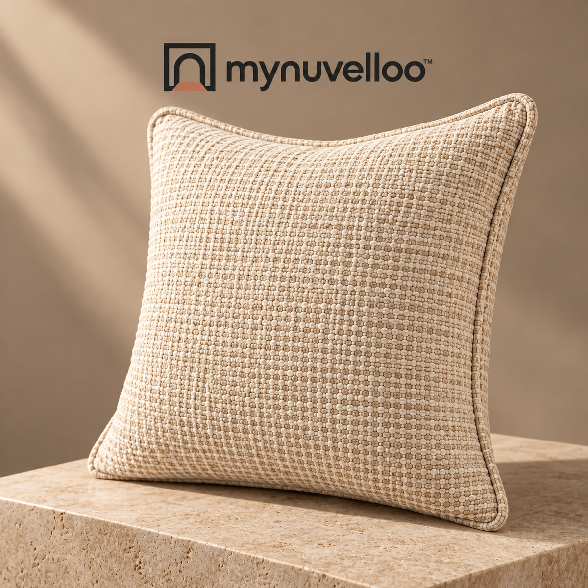 🛋️ Textured Throw Pillow Covers – Instant Couch Glow-Up