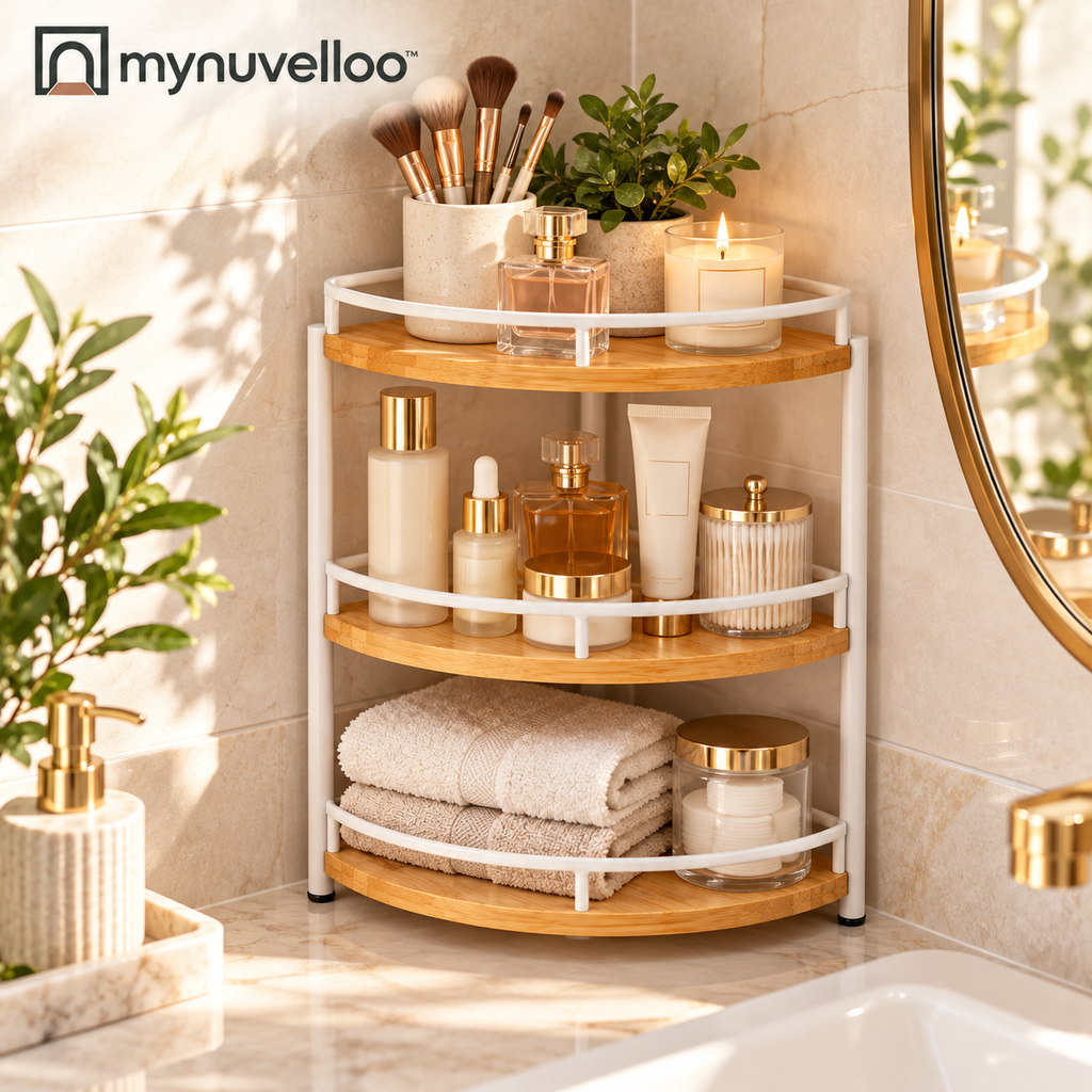 🚿 Bathroom Corner Shelf – Turn Dead Corners into Storage