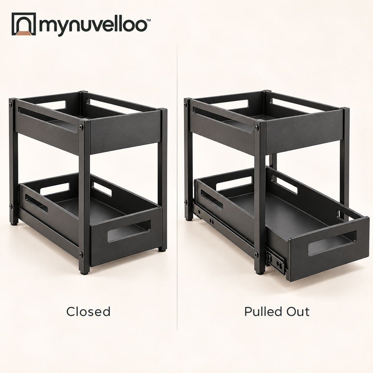 🔥 Under-Sink Pull-Out Organizer – The Decluttering Must-Have