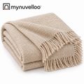 ☁️ Lightweight Throw Blanket – Cozy Layering All Year Long