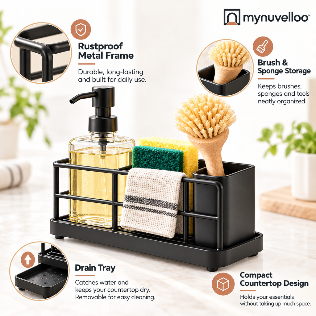 🧼 Kitchen Sink Caddy – Keep the Sink Area Spotless