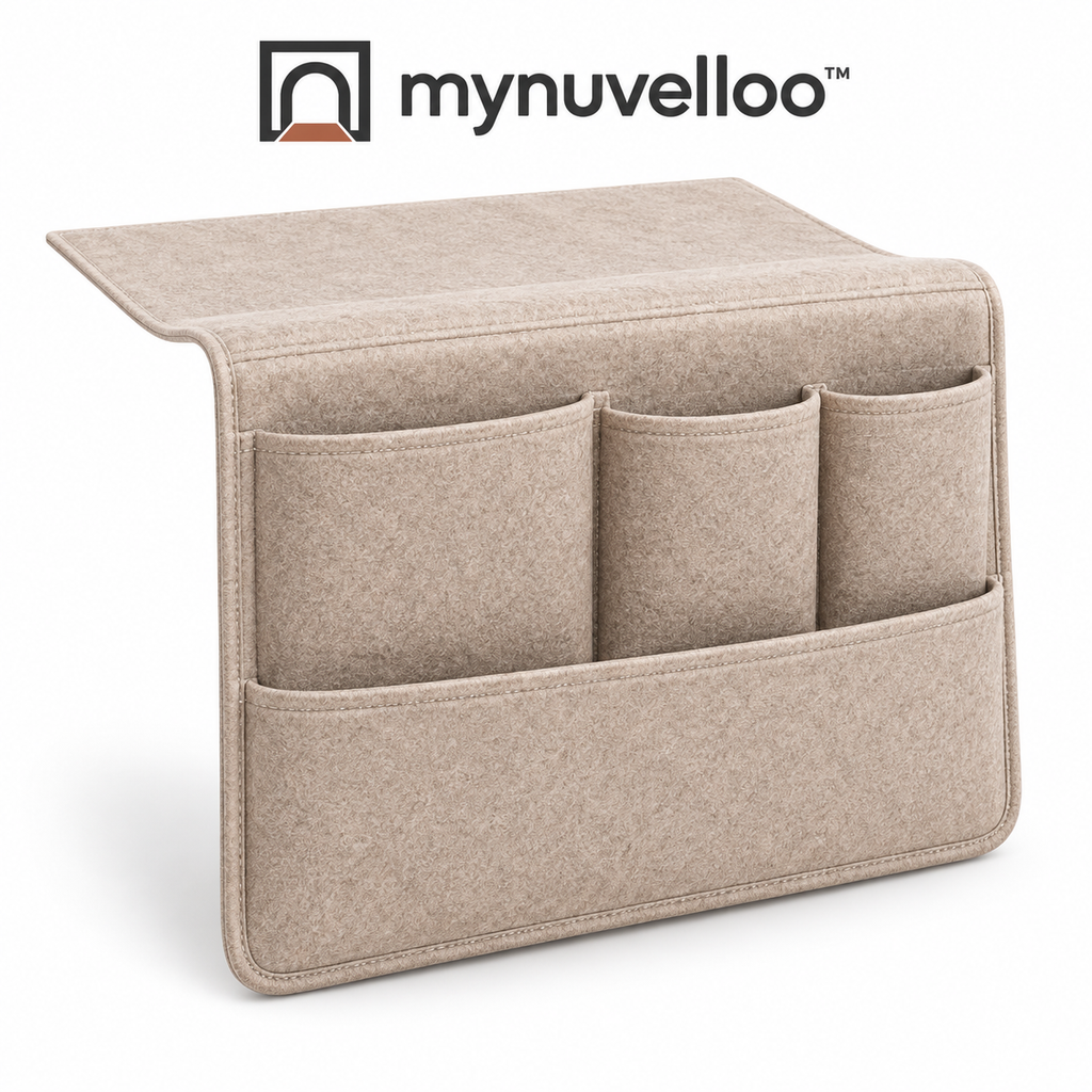 🛏️ Bedside Storage Caddy – Keep Nightstand Essentials Close