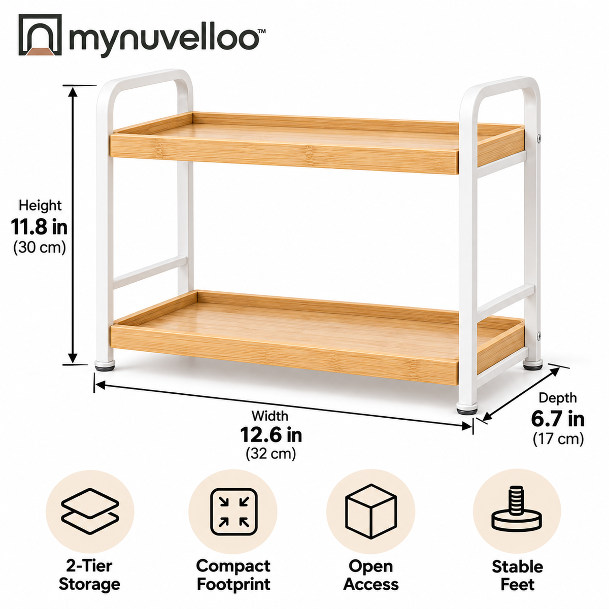 🧴 Bathroom Countertop Organizer – Clear the Clutter, Keep It Cute